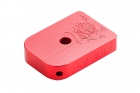 Mag Base CNC Limcat Puzzle Small Red for Hi-Capa GBB Tokyo Marui AIP