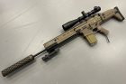 Replica FN SCAR-H MK17 SSR Tan Polarstar Fusion Custom