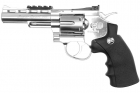 Revolver 701 4inch Silver Black Grip Gun Heaven CO2