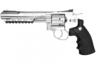 Revolver 702 6inch Silver Black Grip Gun Heaven CO2
