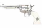 Revolver SAA. 45 Nickel Pearl Cowboy Police Umarex CO2