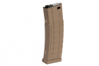 M4 Long Mid-cap 200 ball embossed magazine Tan Tornado Airsoft