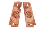 Eagle wood inserts for 1911 Swiss Arms