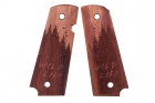 Wild Life wood inserts for 1911 Swiss Arms