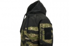 ROGUE Hoodie (FullZip) Black / Desert Night Helikon