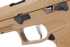 Custom trigger for Sig Sauer M17 P320 VFC Silver Nine Ball