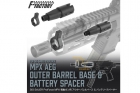 Outer Barrel Base and Battery Block MPX Laylax