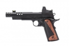 1911 MEU CS Defender Pro BDS Black / Silver Barrel VORSK Gaz