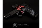 NEO Red Hi-capa Nine Ball aluminium sight rail