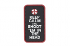 Patch PVC Keep Calm And Shoot GFC
