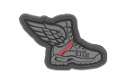 Patch PVC Limited WINGED BOOTS GREY RED 5.11