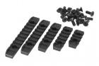 4pcs rail kit M-lok polymer black BO Manufacture