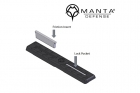 Set of 3 M-Lok Guards Black MANTA Defense