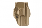 CQC rigid holster for SIG SAUER ProForce M17 Tan Laylax