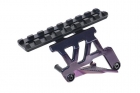 NEO ZANSHIN Murasaki Purple Hi-capa Nine Ball aluminium sight rail