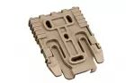 Quick release tan attachment set for Amomax Cytac tactical holster WOSPORT