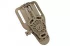 Tan adjustable drop belt for WOSPORT universal rigid holster