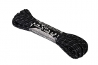 Paracorde 550 15m reflective Black Atwood Rope MFG