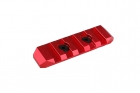 Red 65mm SLONG CNC Keymod Rail