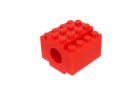 Block Hider Red 14mm CCW Laylax