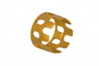 CNC Gold clamping ring for M4 stock tube