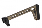 Folding stock Minimalist MCX Picatinny DE Airsoft Artisan