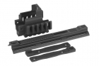 Set Front Rail type PMM Black for SCAR NGRS Tokyo Marui Airsoft Artisan