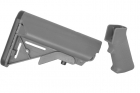 Crane M4 Grey stock and pistol grip Atelier