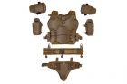 Tactical Armor Suit Tan WOSPORT