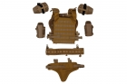 Tactical Armor Suit Tan WOSPORT