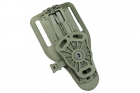 Adjustable olive drab drop belt for WOSPORT universal rigid holster