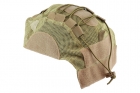 Tactical mesh helmet cover WST tan for FAST WOSPORT helmet