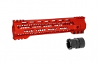 Handguard CNC M4/AR15 Ver.2 10  Red Mancraft