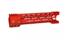 CNC handguard M4/AR15 Ver.1 10  Red Mancraft