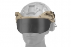 Tactical visor for FAST / Maritime Tan WOSPORT helmets