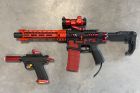 Duo of Light Red Custom replicas