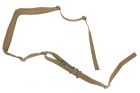 Adjustable 2-point Tactical Strap STR Coyote Brown WOSPORT