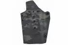 Kydex type Lightweight Holster for Glock type + X-400 Multicam Black WOSPORT lamp