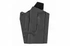 Lightweight Kydex type holster for Glock type + X-400 lamp black WOSPORT