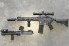 Replica AR15 Double Config Chaos Grey Titan Custom