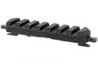 7 slot Picatinny QD rail M-LOK Black 5KU