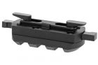 3 slot Picatinny QD rail M-LOK Black 5KU