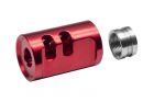 Compensator Type A Red 14mm CCW TTI Airsoft