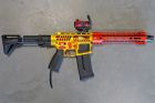 Replica M4 Speed Gold / Red Polarstar Custom