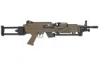 Replica FN Herstal M249 Para Nylon Fibre Electronic Trigger Tan AEG