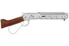 Replica 1873R Wooden Silver Carbine A&K Gas