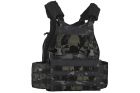 Beetle Multi Functional Multicam Tactical Jacket Black WOSPORT