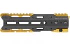 Handguard 8.5  GRIDLOK Black / Gold Strike Industries