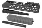 Set Handguard 10  SUR300 Black for MCX Legacy Airsoft Artisan