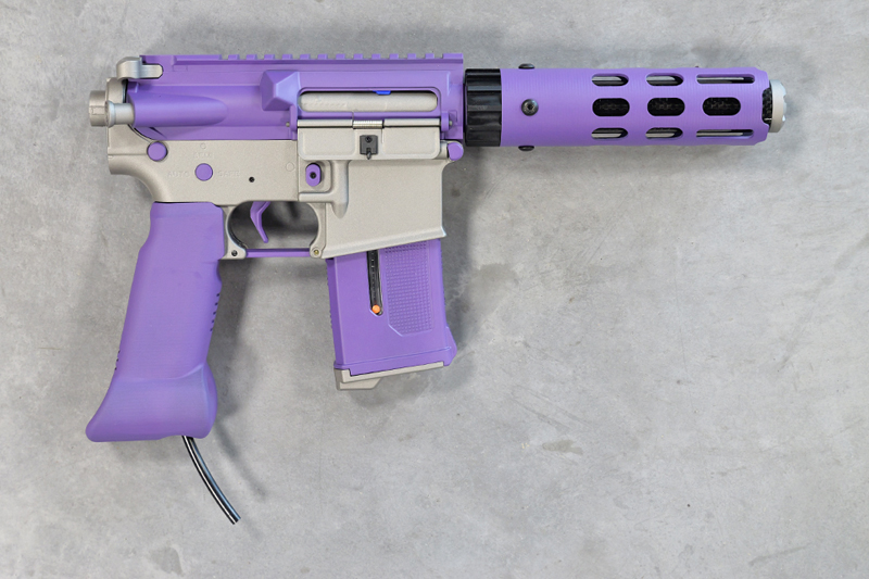 Replica Speed CQB Purple/Titanium Cerakote HPA Custom